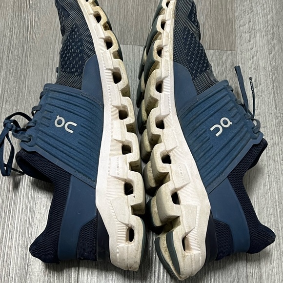 On Cloudswift Road Running shoes/ blue& black /Size 11.5 - Picture 6 of 14